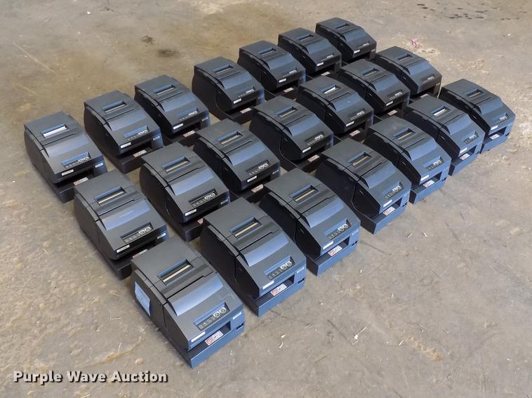 image for item FQ9140 (24) Epson M147H validators with Citizen iOP3550 printers