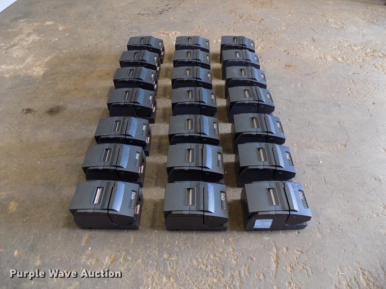 image for item FQ9140 (24) Epson M147H validators with Citizen iOP3550 printers