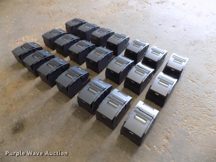 image for item FQ9140 (24) Epson M147H validators with Citizen iOP3550 printers