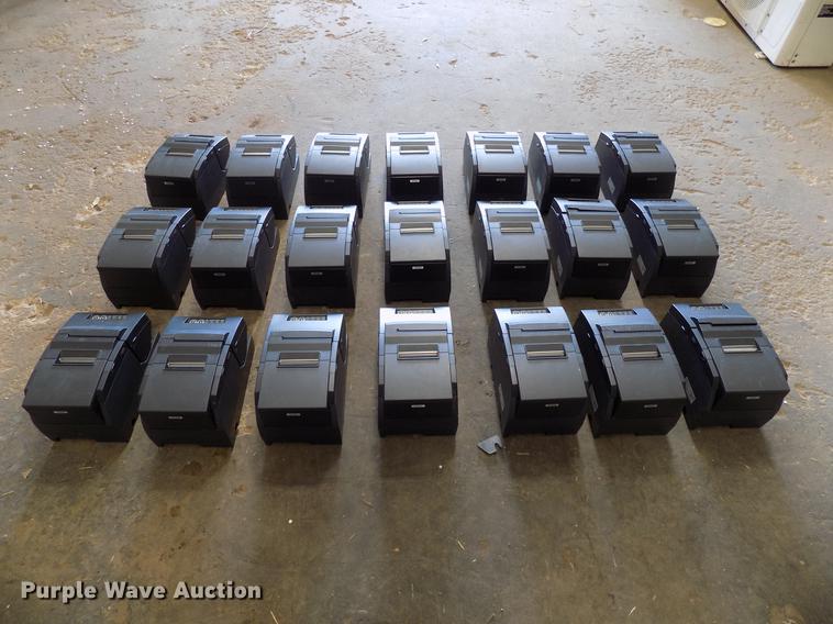 image for item FQ9140 (24) Epson M147H validators with Citizen iOP3550 printers