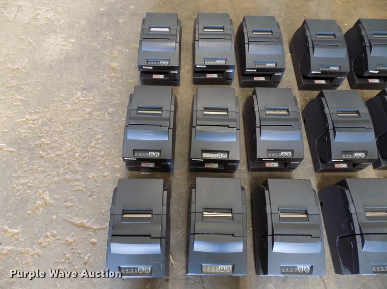 image for item FQ9140 (24) Epson M147H validators with Citizen iOP3550 printers