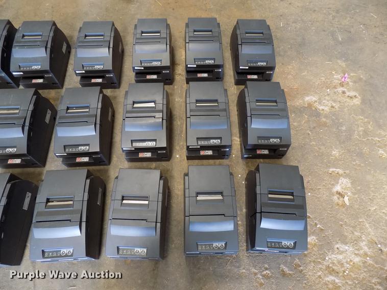 image for item FQ9140 (24) Epson M147H validators with Citizen iOP3550 printers