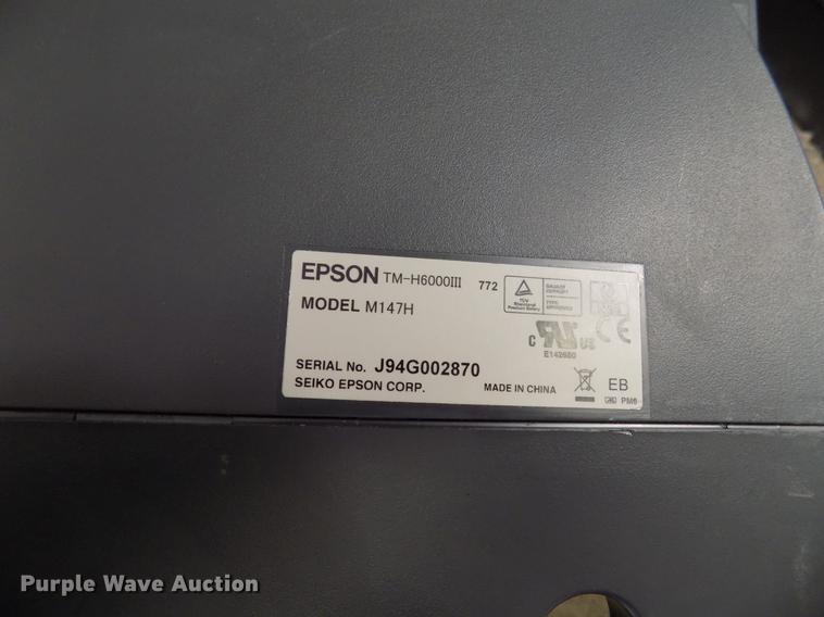 image for item FQ9140 (24) Epson M147H validators with Citizen iOP3550 printers