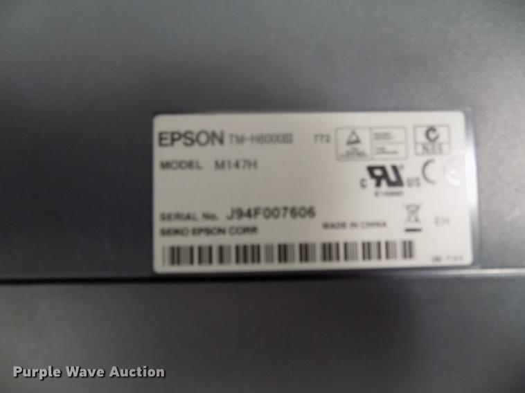 image for item FQ9140 (24) Epson M147H validators with Citizen iOP3550 printers