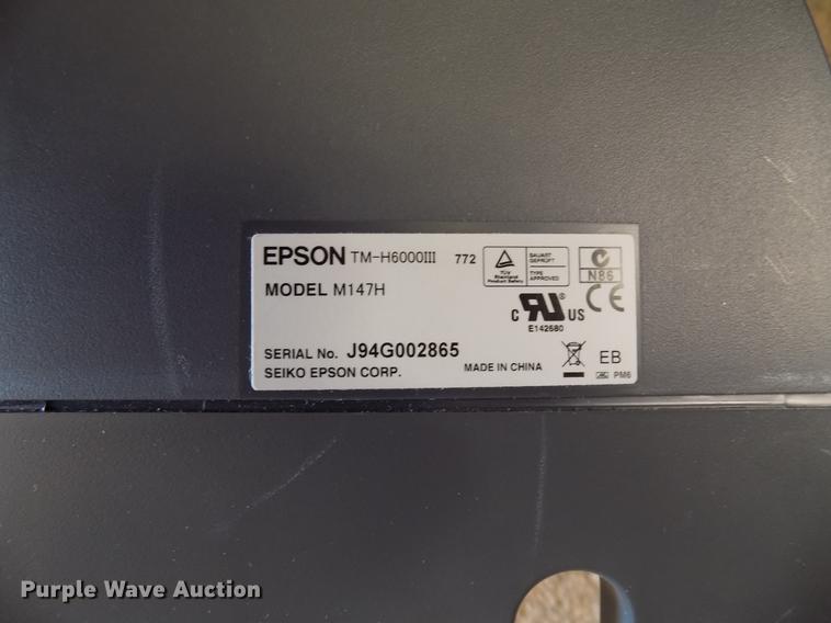 image for item FQ9140 (24) Epson M147H validators with Citizen iOP3550 printers