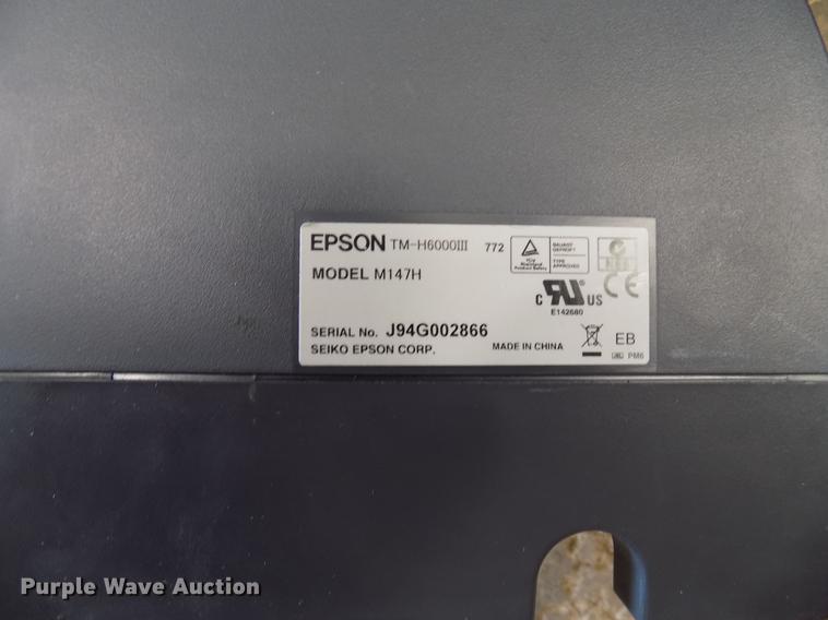 image for item FQ9140 (24) Epson M147H validators with Citizen iOP3550 printers