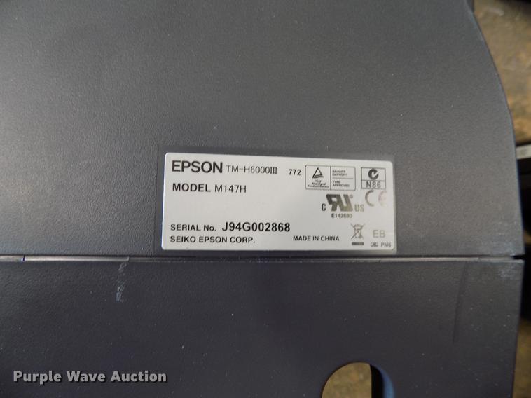 image for item FQ9140 (24) Epson M147H validators with Citizen iOP3550 printers