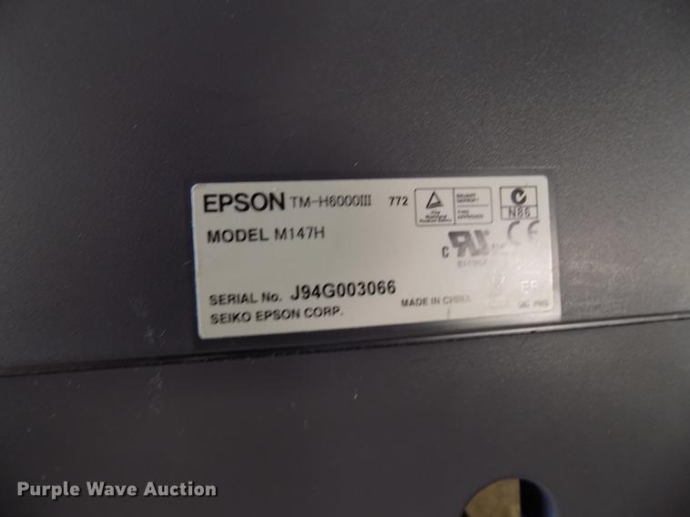 image for item FQ9140 (24) Epson M147H validators with Citizen iOP3550 printers