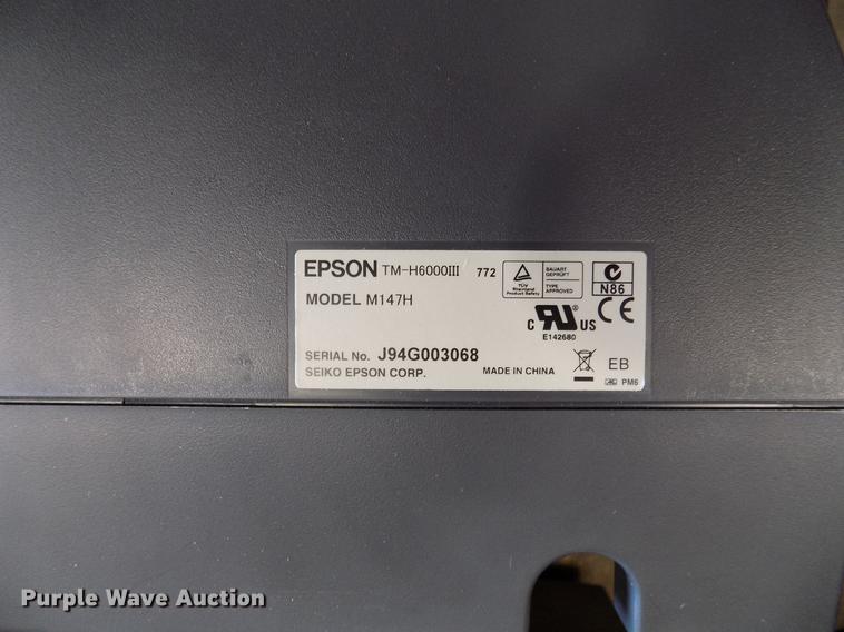image for item FQ9140 (24) Epson M147H validators with Citizen iOP3550 printers