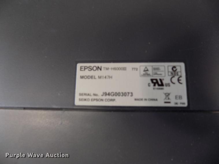 image for item FQ9140 (24) Epson M147H validators with Citizen iOP3550 printers