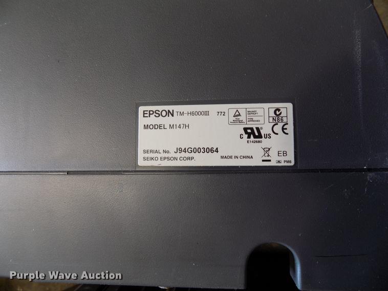 image for item FQ9140 (24) Epson M147H validators with Citizen iOP3550 printers