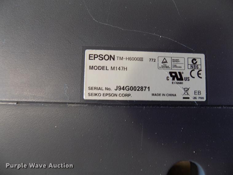 image for item FQ9140 (24) Epson M147H validators with Citizen iOP3550 printers