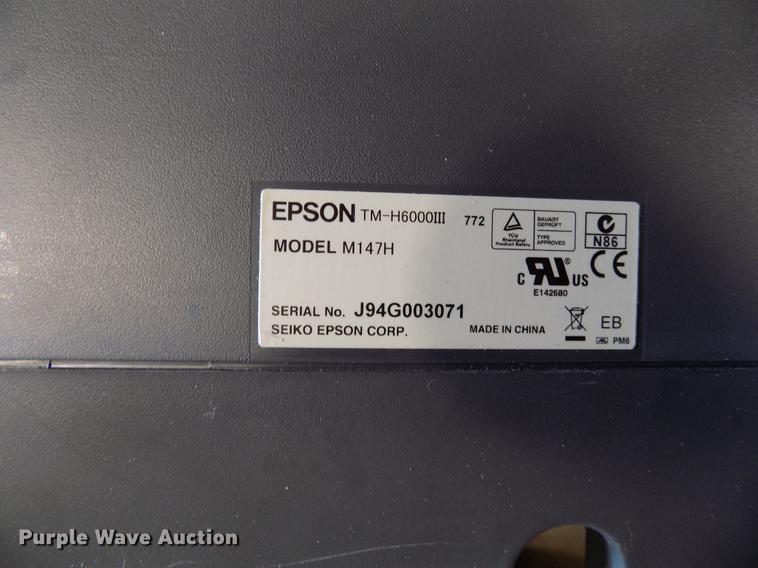 image for item FQ9140 (24) Epson M147H validators with Citizen iOP3550 printers