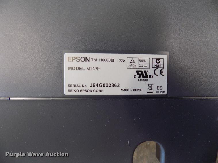 image for item FQ9140 (24) Epson M147H validators with Citizen iOP3550 printers