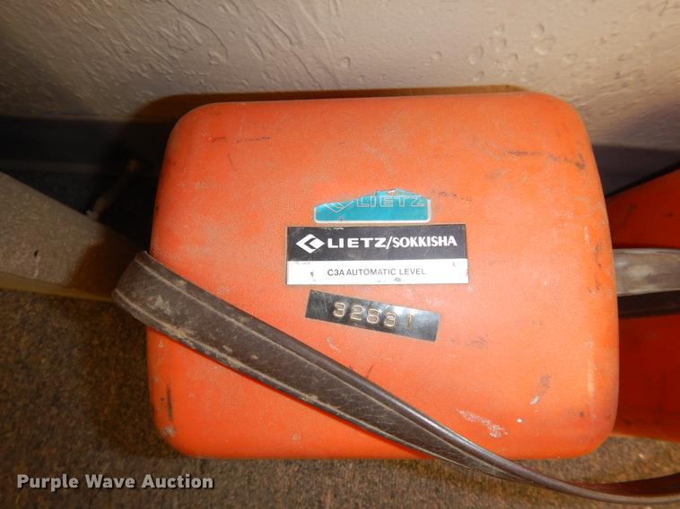 image for item FQ9145 Lietz/Sokkisha c3a automatic level kit