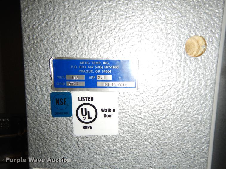 image for item FQ9150 2012 Artic Temp Inc. walk-in cooler
