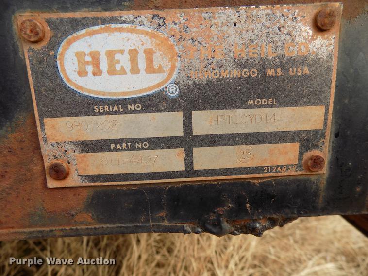image for item FQ9170 Heil HPT10YD14 dump bed