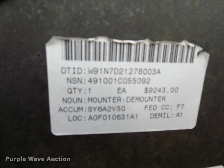 image for item FQ9177 Coats 9000 tire machine