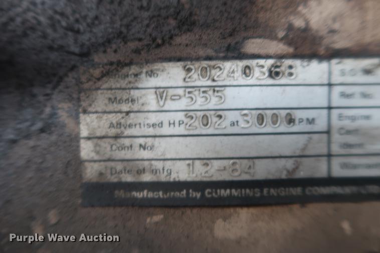 image for item FQ9184 1975 Dodge XCNT8 truck cab and chassis