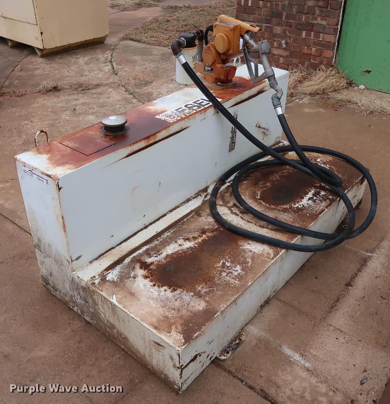 image for item FQ9192 Delta Consolidated Industries L-shaped fuel tank