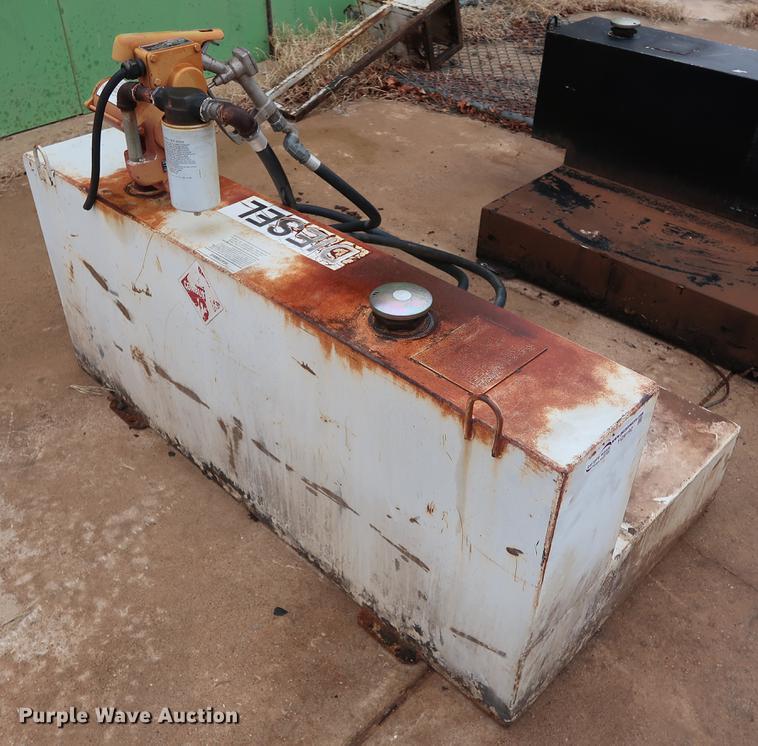 image for item FQ9192 Delta Consolidated Industries L-shaped fuel tank