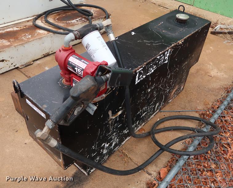 image for item FQ9193 Delta Consolidated Industries L-shaped fuel tank