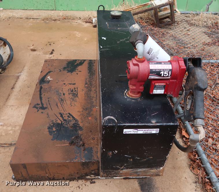 image for item FQ9193 Delta Consolidated Industries L-shaped fuel tank