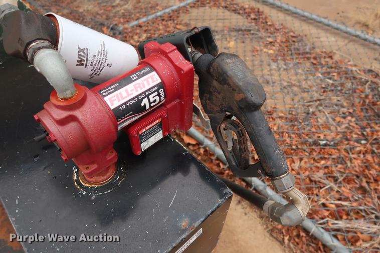 image for item FQ9193 Delta Consolidated Industries L-shaped fuel tank