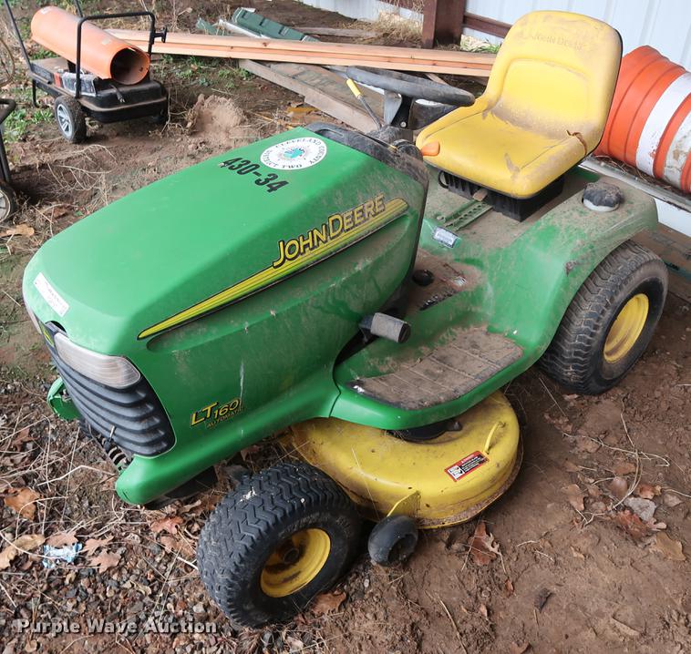 image for item FQ9197 John Deere LT160 lawn mower