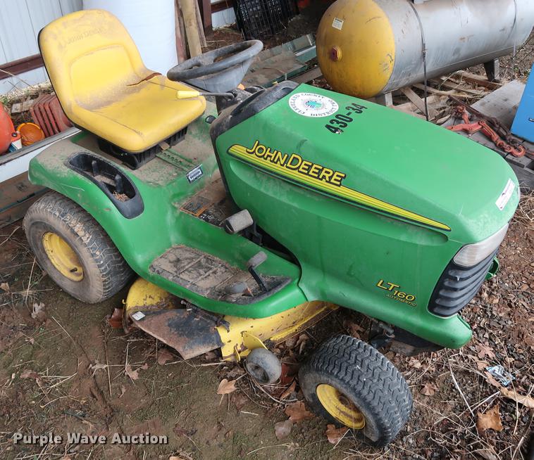 image for item FQ9197 John Deere LT160 lawn mower