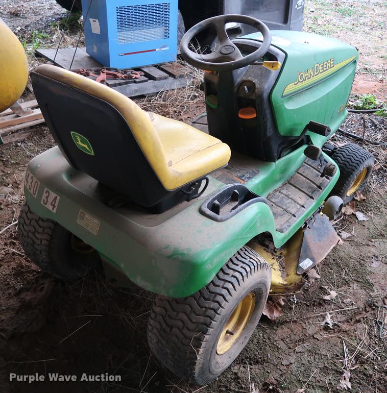 image for item FQ9197 John Deere LT160 lawn mower