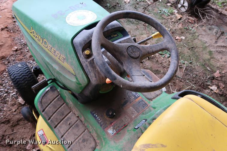 image for item FQ9197 John Deere LT160 lawn mower