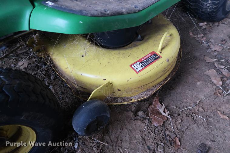 image for item FQ9197 John Deere LT160 lawn mower