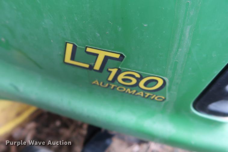 image for item FQ9197 John Deere LT160 lawn mower