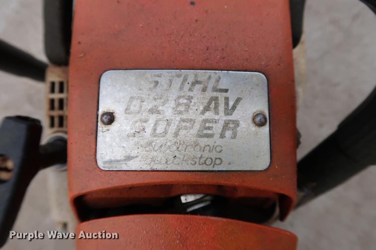 image for item FQ9204 Stihl D28AV Super chainsaw