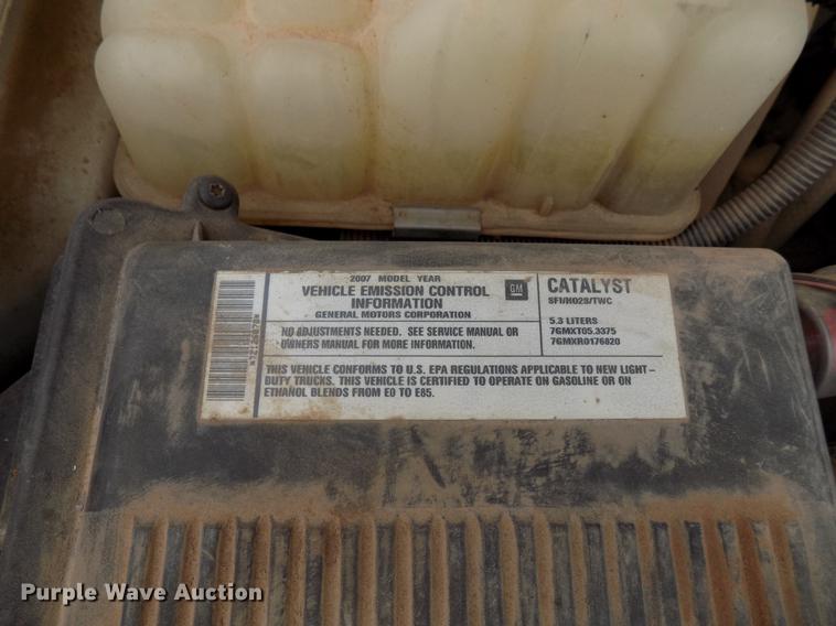 image for item FQ9205 2007 Chevrolet Silverado 1500 Ext. Cab pickup truck