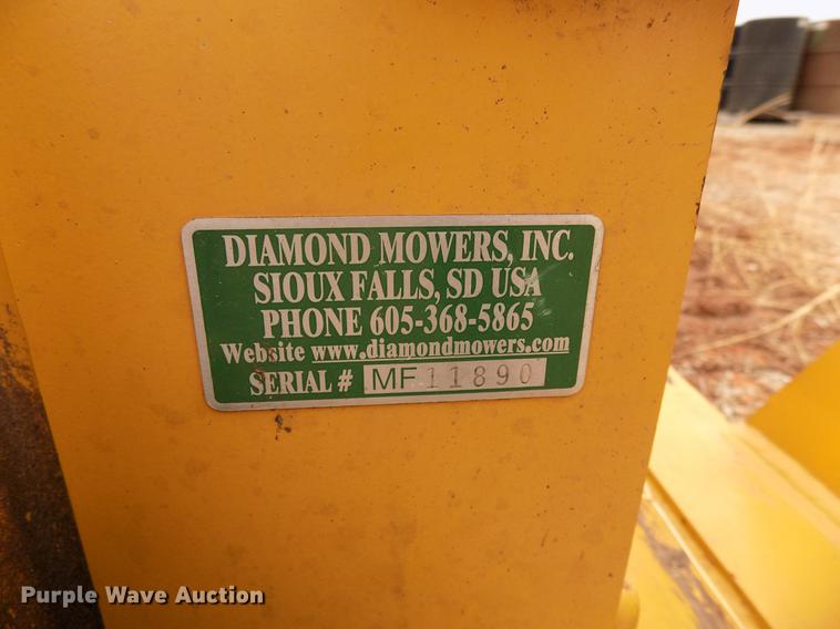 image for item FQ9215 (2) Diamond side-boom Tiger mowers