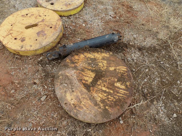 image for item FQ9215 (2) Diamond side-boom Tiger mowers