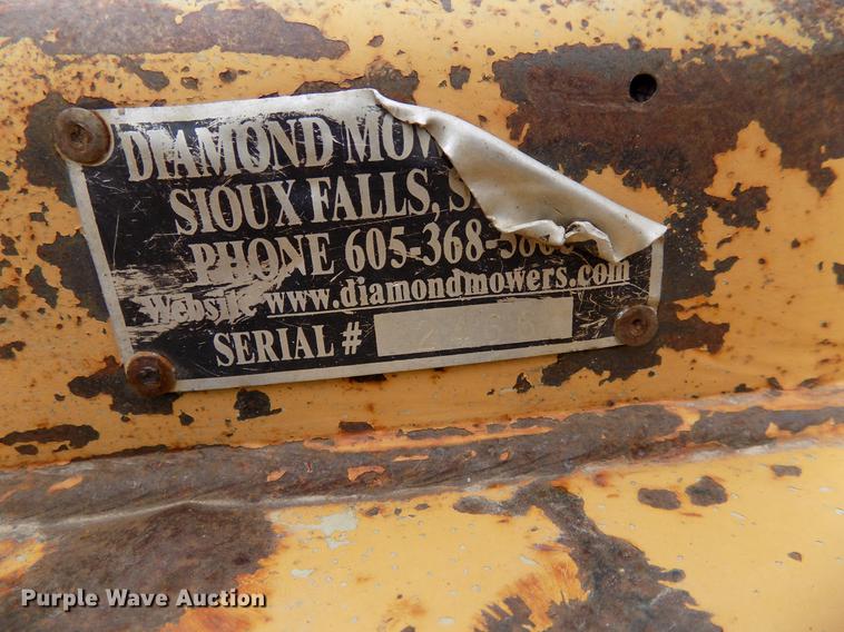 image for item FQ9215 (2) Diamond side-boom Tiger mowers