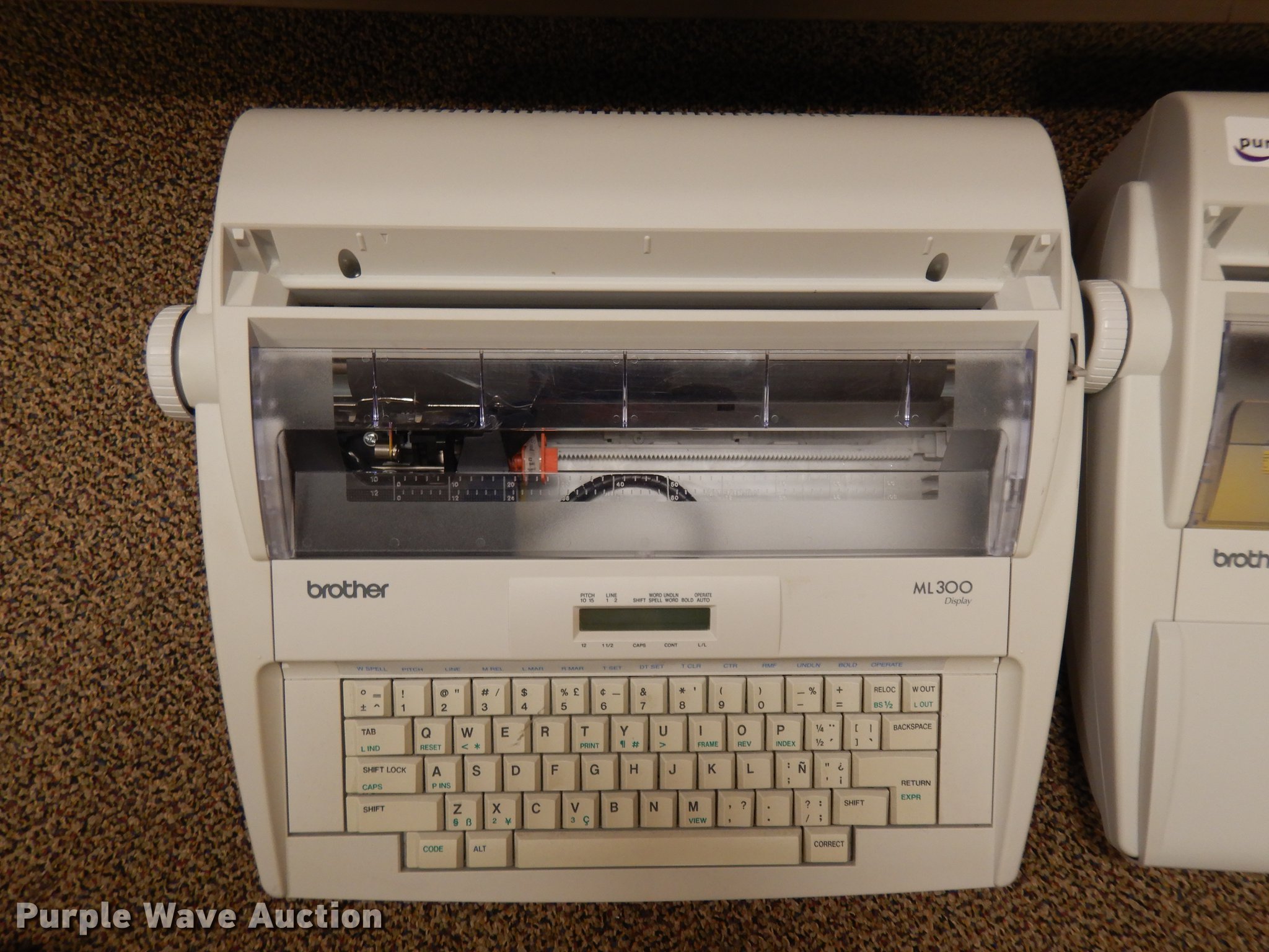 (5) Brother ML300 electric typewriters in Norman, OK Item FQ9139 sold