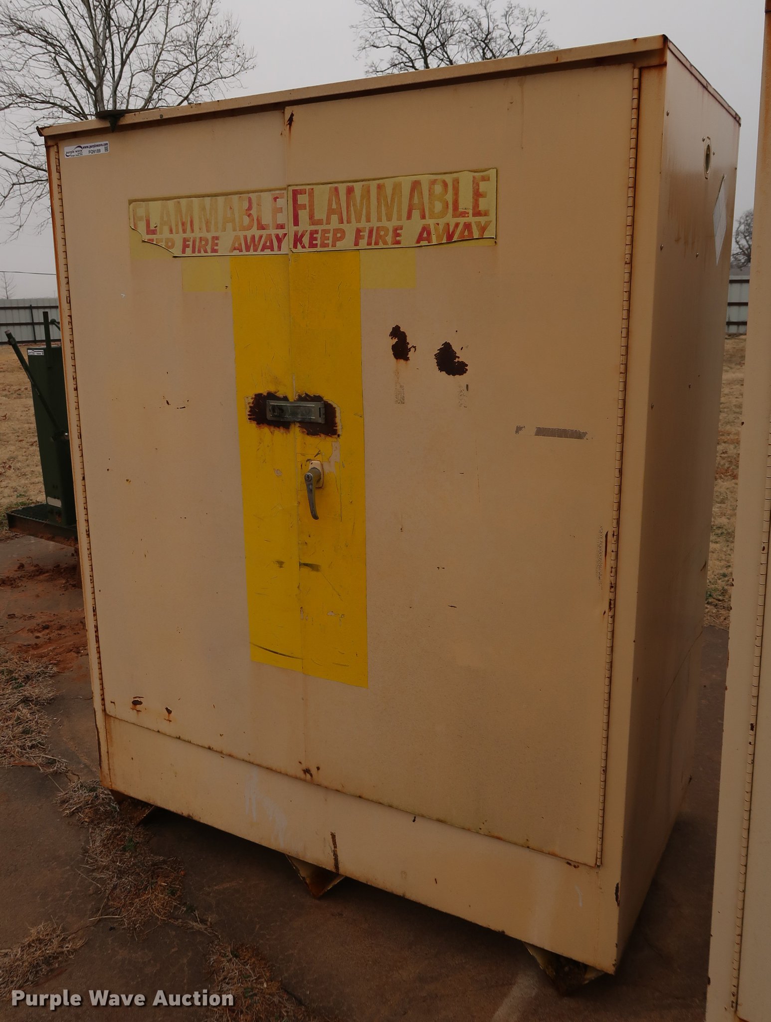 Steel storage in Norman, OK Item FQ9189 sold Purple Wave