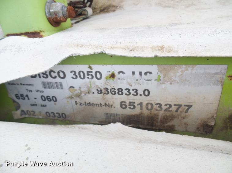 image for item DB2151 2001 Claas Disco triple disc mower