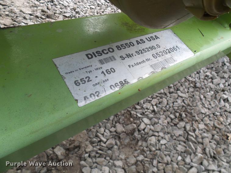 image for item DB2151 2001 Claas Disco triple disc mower