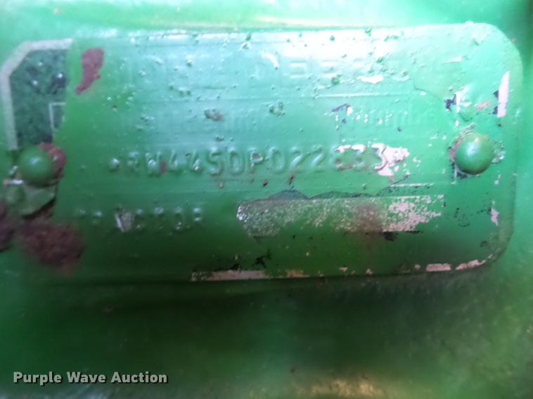 image for item DD2357 1986 John Deere 4450 MFWD tractor