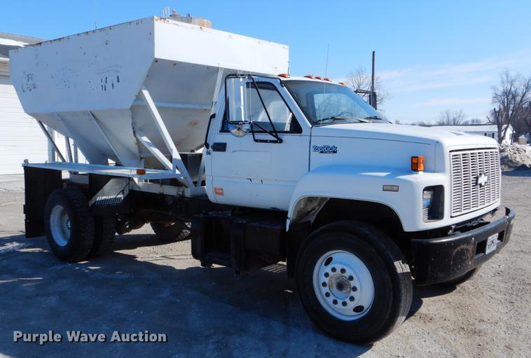 image for item DE5998 1990 GMC TopKick tender truck