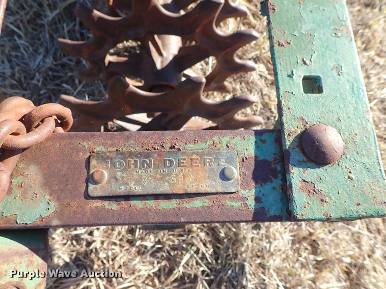 image for item EM9478 (2) John Deere MT8 rotary hoes