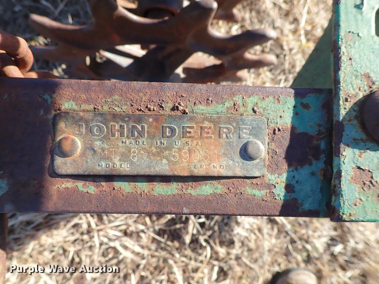 image for item EM9478 (2) John Deere MT8 rotary hoes