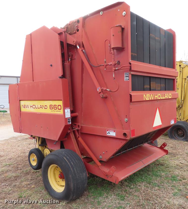 image for item L1497 1994 New Holland 660 round baler