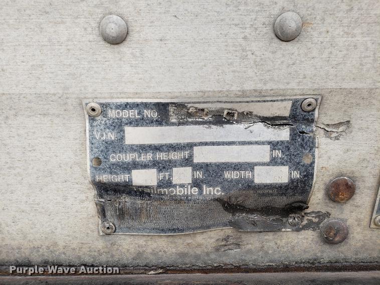 image for item AV9324 1997 Trailmobile dry van trailer