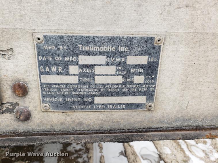 image for item AV9324 1997 Trailmobile dry van trailer